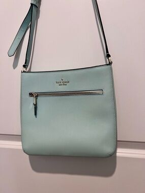 kate spade Mint Green Crossbody with Gold Hardware